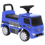 Vidaxl Walking Car Mercedes Benz Truck Blau