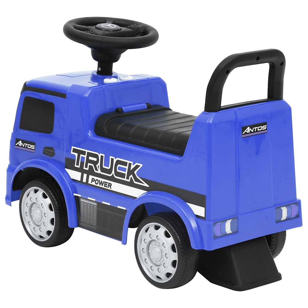 Vidaxl Walking Car Mercedes Benz Truck Blau