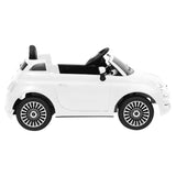 Vidaxl Børnebil Fiat 500 Electric White