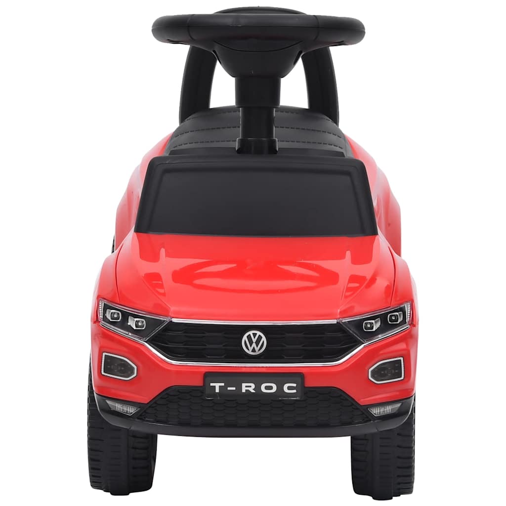 Vidaxl Walking Car Volkswagen T-Roc Rood