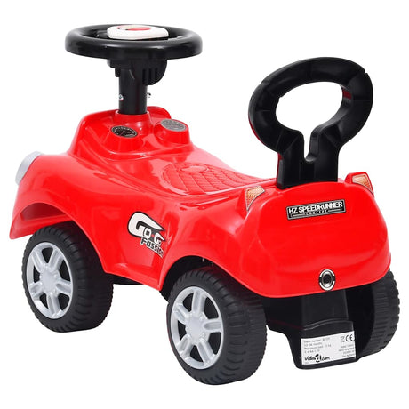 Vidaxl loopauto rood