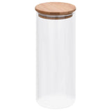 Vidaxl glazen jar 10 pcs doorzichtig 8,5 x 8,5 x 21,5 cm glas