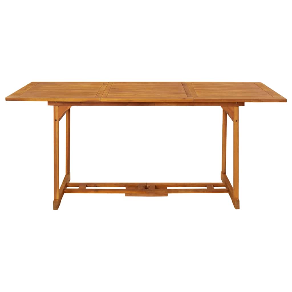 Vidaxl tuintafel 180x90x75 cm massief acaciahout