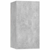 Vidaxl tv-meubel 30,5x30x60 cm bewerkt hout betongrijs