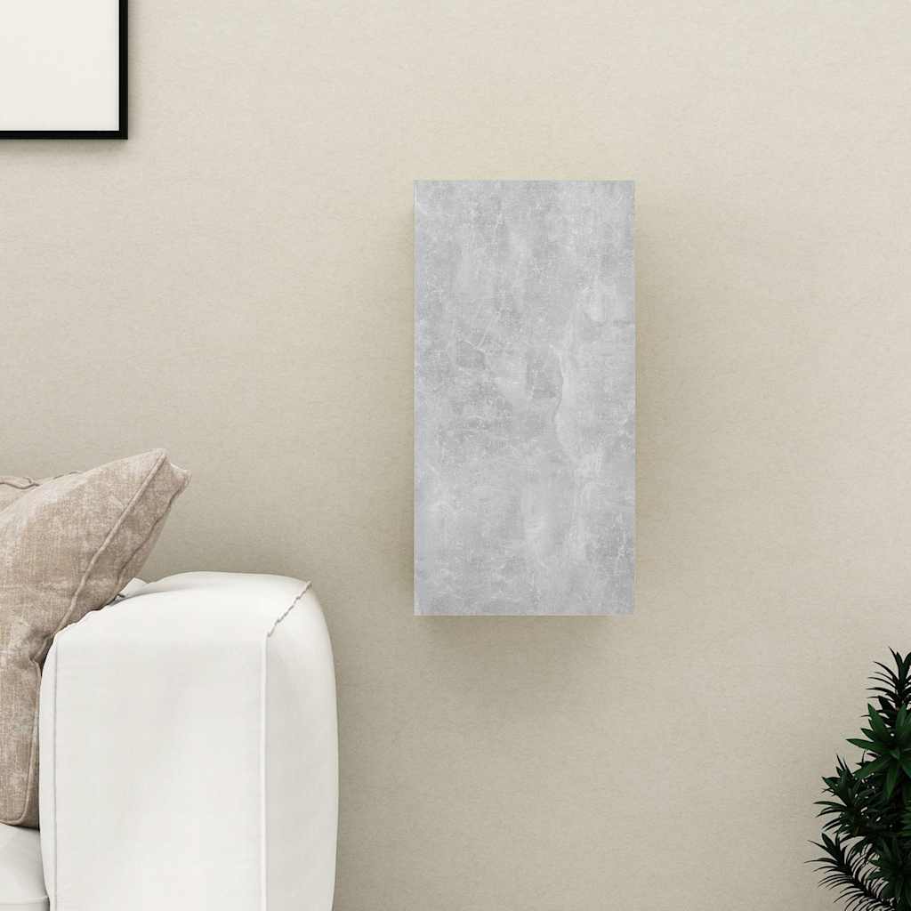 Vidaxl tv-meubel 30,5x30x60 cm bewerkt hout betongrijs