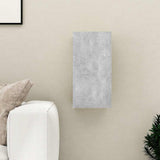 Vidaxl tv-meubel 30,5x30x60 cm bewerkt hout betongrijs