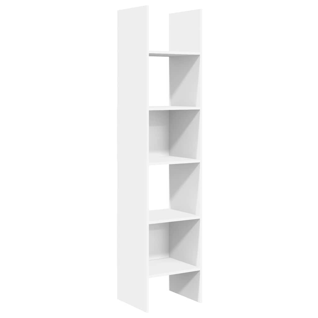 Vidaxl boekenkast 40x35x180 cm bewerkt hout wit