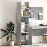 Vidaxl boekenkast 40x35x180 cm bewerkt hout betongrijs