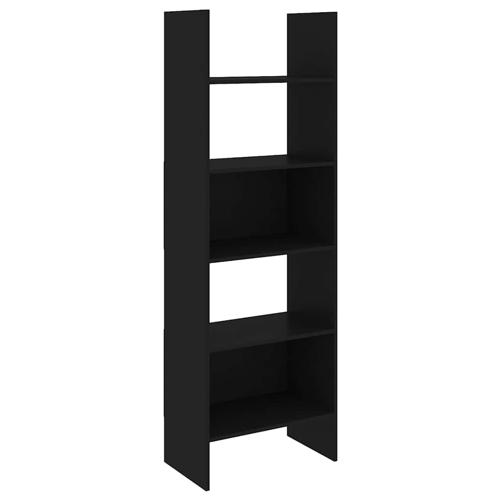 Vidaxl boekenkast 60x35x180 cm bewerkt hout zwart
