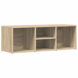 Vidaxl schoenenopbergbank 105x35x35 cm bewerkt hout sonoma eikenkleur