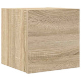 Vidaxl tv-wandmeubel 30,5x30x30 cm sonoma eikenkleurig