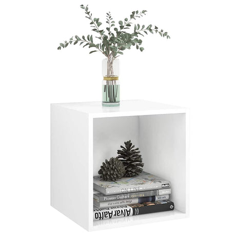 Vidaxl wandkasten 2 st 37x37x37 cm bewerkt hout wit