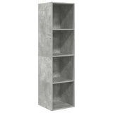 Vidaxl tv-wandmeubel 37x37x142,5 cm bewerkt hout betongrijs