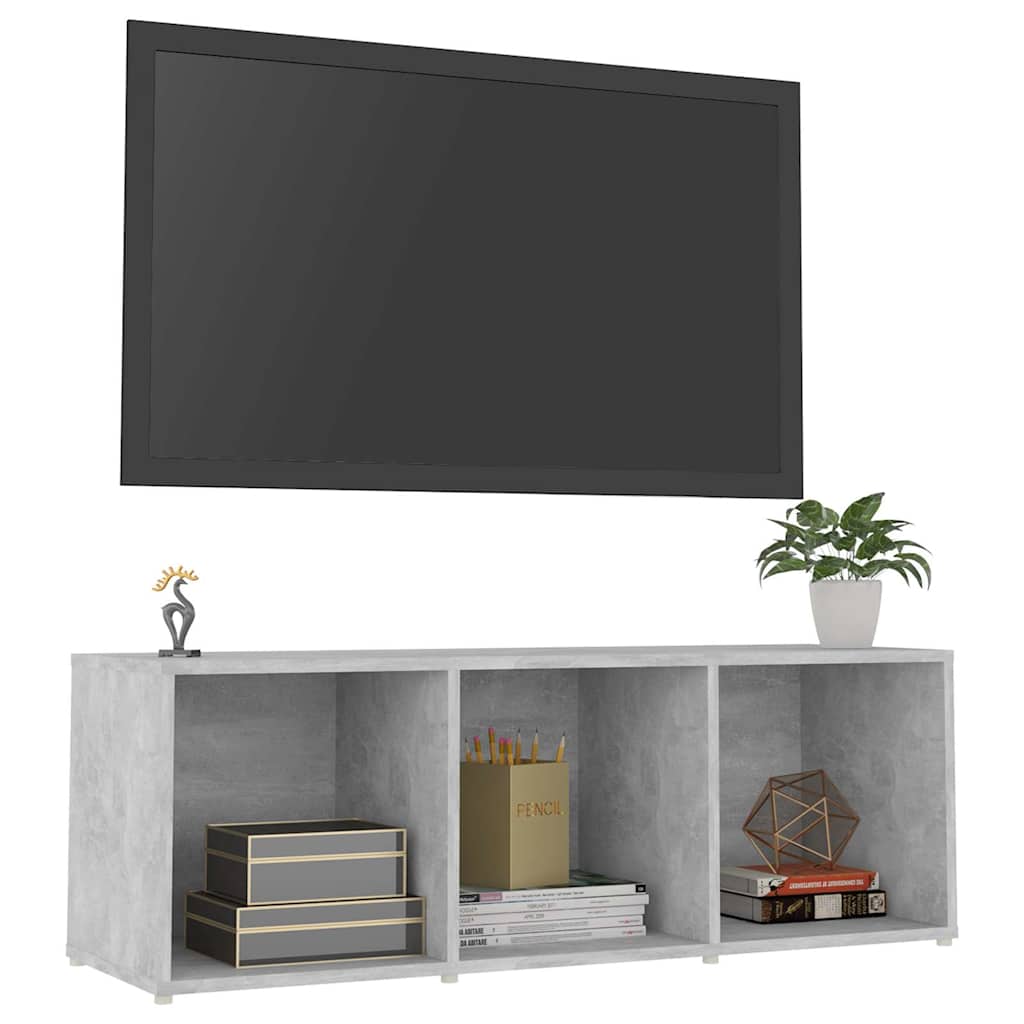 Vidaxl tv-meubel 107x35x37 cm bewerkt hout betongrijs