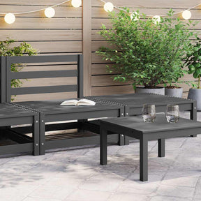 Vidaxl 2-delige loungeset massief grenenhout grijs