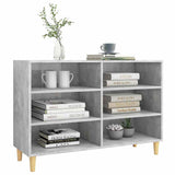 Vidaxl dressoir 103,5x35x70 cm bewerkt hout betongrijs