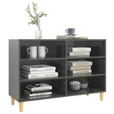 Vidaxl dressoir 103,5x35x70 cm bewerkt hout hoogglans grijs