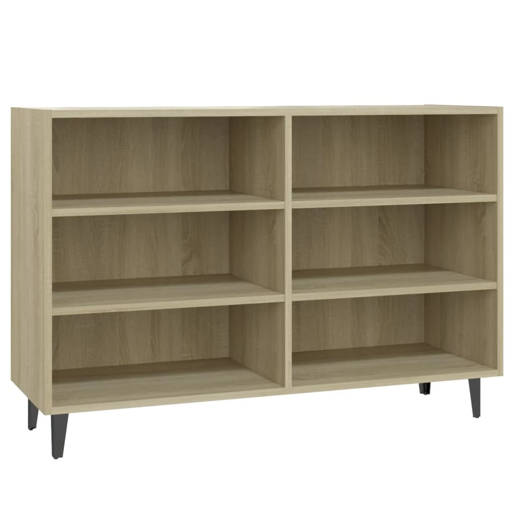 Vidaxl dressoir 103,5x35x70 cm bewerkt hout sonoma eikenkleurig