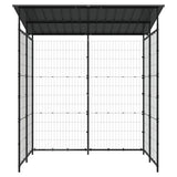 Vidaxl Bicycle Shed 190x190x222 cm Steel Black