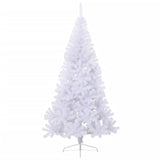 Vidaxl Kunstkerstboom s standardno polovico 210 cm PVC zelena