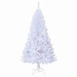 Vidaxl kunstkerstboom met dikke takken 120 cm pvc wit