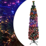 Vidaxl kunstkerstboom avec une fibre optique standard de 120 cm étroite