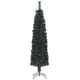 Vidaxl kunstkerstboom met standaard smal 240 cm glasvezel