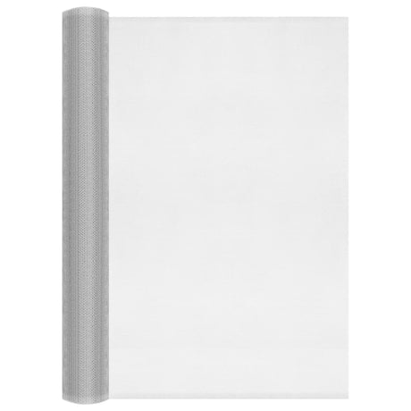 Vidaxl gaas 60x1000 cm aluminium zilverkleurig