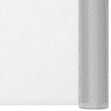 Vidaxl gaas 80x1000 cm aluminium zilverkleurig