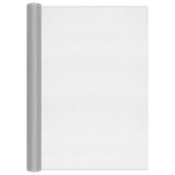 Vidaxl gaas 80x1000 cm aluminium zilverkleurig