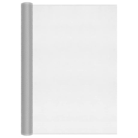 Vidaxl gaas 80x2000 cm aluminium zilverkleurig
