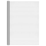 Vidaxl gaas 112x500 cm aluminium zilverkleurig