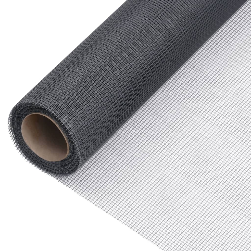 Vidaxl mesh 100x2000 cm fiber optic gray