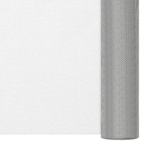 Vidaxl gaas 60x500 cm roestvrij staal zilverkleurig