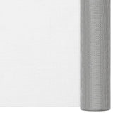 Vidaxl gaas 80x1000 cm roestvrij staal zilverkleurig