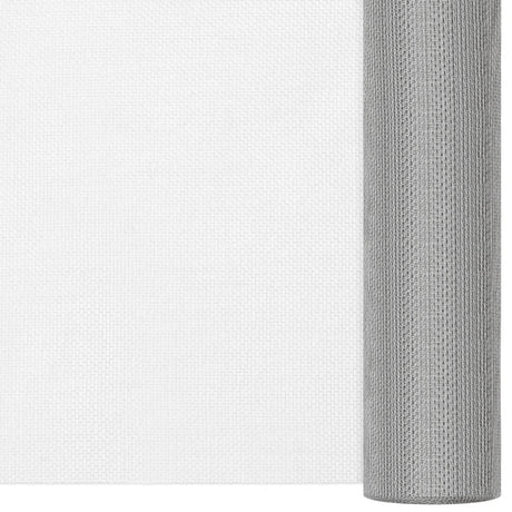 Vidaxl gaasjes 112 x 1000 cm mesh rvs 201 zilver