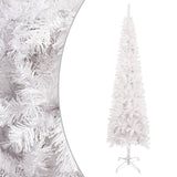 VidaXL Kerstboom smal 180 cm wit