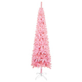 VidaXL Kerstboom smal 150 cm roze