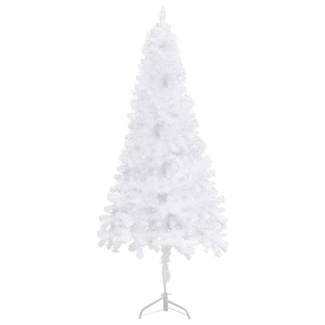 Vidaxl kunstkerstboom hoek 240 cm pvc wit