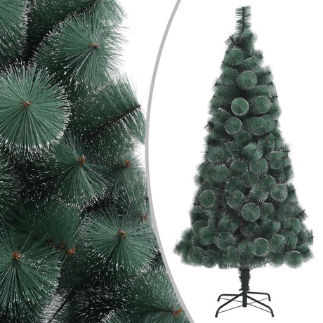 Vidaxl kunstkerstboom met standaard 120 cm pet groen