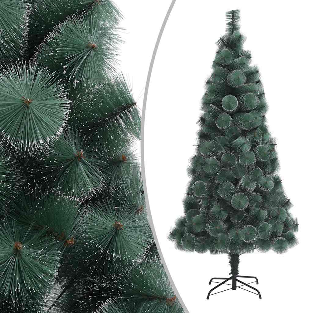 Vidaxl kunstkerstboom met standaard 240 cm pet groen