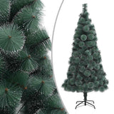 Vidaxl kunstkerstboom met standaard 240 cm pet groen
