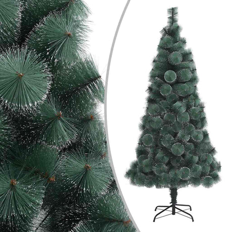 Vidaxl kunstkerstboom met standaard 240 cm pet groen