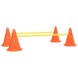 Vidaxl hurking set para perro naranja y amarillo