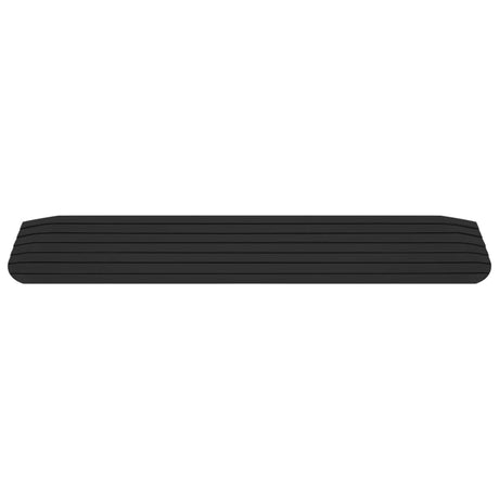 Vidaxl drempelhulp 110x21x2,5 cm rubber