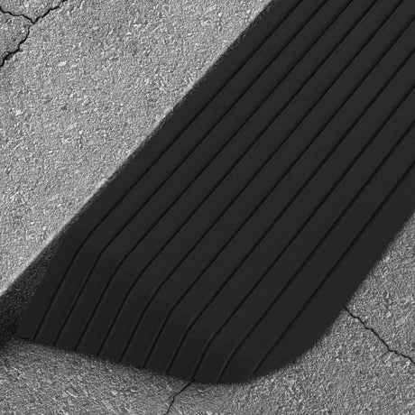 Vidaxl drempelhulp 110x32x3,8 cm rubber