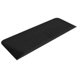 Vidaxl drempelhulpen 2 st 110x41x5 cm rubber