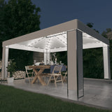 Vidaxl Arbor avec Garland Light Light 3x4 m blanc