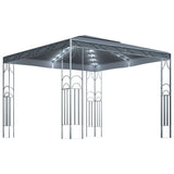 Arbor Vidaxl avec Garland Light LED 300x300 cm de couleur anthracite