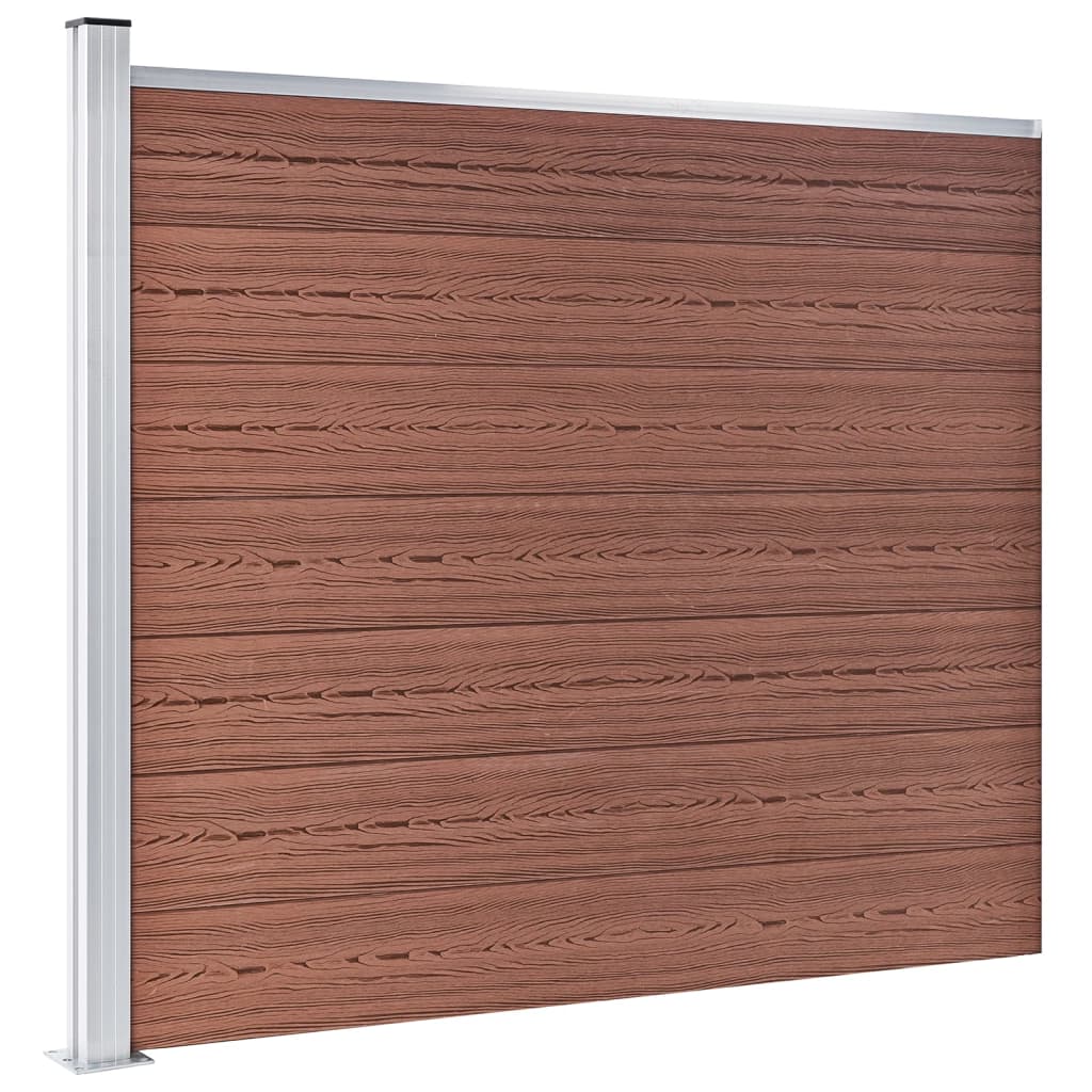 VIDAXL -Zauntafel 353x146 cm HKC Brown